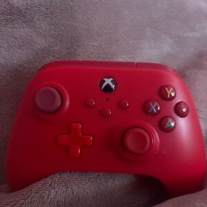 Vibrant Red Wireless Gaming Controller